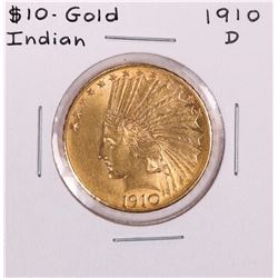 1909-D $10 Indian Head Eagle Gold Coin