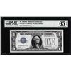 Image 1 : 1928A $1 Funnyback Silver Certificate Note Fr.1601 PMG Gem Uncirculated 65EPQ
