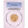 Image 1 : 1913 $5 Indian Head Half Eagle Gold Coin PCGS MS62
