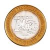 Image 2 : .999 Silver Union Plaza Las Vegas, Nevada $10 Casino Limited Edition Gaming Token