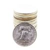 Image 2 : Roll of (20) Brilliant Uncirculated 1956 Franklin Half Dollar Coins
