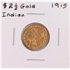 Image 1 : 1915 $2 1/2 Indian Head Quarter Eagle Gold Coin
