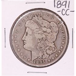 1891-CC $1 Morgan Silver Dollar Coin