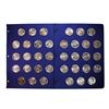 Image 1 : Complete 1948-1963 Franklin Half Dollar Set