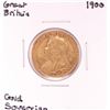 Image 1 : 1900 Great Britain Sovereign Gold Coin