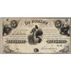 Image 1 : 1800's Hungary 5 OT Forint Obsolete Note