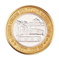 .999 Silver Westward Ho Casino Las Vegas $10 Casino Limited Edition Gaming Token