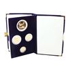 Image 2 : 2003 Proof American Gold Eagle (4) Coin Set w/ Box & COA