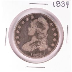 1834 Small Date Capped Bust Half Dollar Coin
