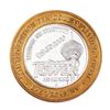 Image 1 : .999 Silver Stratosphere Las Vegas, Nevada $10 Casino Limited Edition Gaming Token