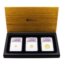 Set of 2008 Proof Australia Dolphin Gold Coin NGC PF70 Ultra Cameo w/Box