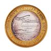 Image 1 : .999 Silver McCarran International Airport Las Vegas, NV $10 Limited Casino Token