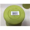 Image 2 : Contempra Bamboo Green 6" Planter Lot of 2