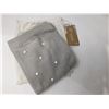 Image 1 : Honest Company Organic Cotton Blanket-Grey and White Polka Dot