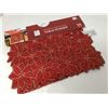 Image 1 : Poinsettia Cluster Table Runner (36in)