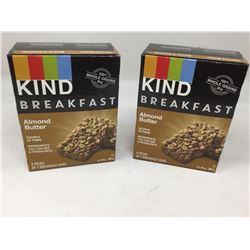 Kind Breakfast Almond Butter Bars (2 x 4)