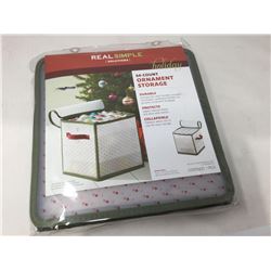 Real Simple 64 Count Ornament Storage Box