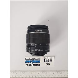 Canon EFS 18-55mm 35mm Zoom Lense