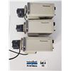 Image 3 : Lot of 3 Panasonic WV-BP134 CCTV Security Cameras