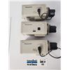 Image 4 : Lot of 3 Panasonic WV-BP134 CCTV Security Cameras