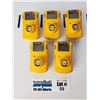 Image 2 : Lot of 5 Gas Clip Technologies H2S Gas Detectors