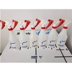Lot of 6 Westclean Refillable Chemical Spray Bottles
