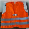 Image 2 : Lot of 2 Power Fist Refelctive Safety Vests