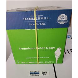 New Box of Hammerhill Premium 8.5" x 11" Color Copy Paper