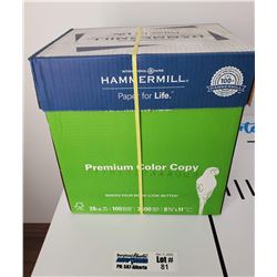 New Box of Hammerhill Premium 8.5" x 11" Color Copy Paper