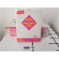 2 Packs of New Staples Pastels Gray 8.5" x 11" Letter Size Paper