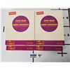 Image 1 : 4 Packs of New Staples Cover Stock 67 Lb 8.5" x 11" Letter Size Paper