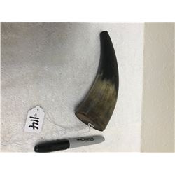 19th Century U.S. Powder Horn