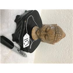 Stone Buddah on Stand