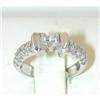 Image 1 : 7008 14KW Gold Brown Diamond Ring Mounting