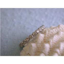 239 Platinum Ring with Diamonds
