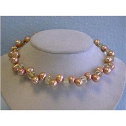 243 Pearls and Gems Necklace