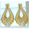 Image 1 : 3202 18k Gold Diamond Earrings