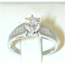 4987 14KW Gold Diamond Ring