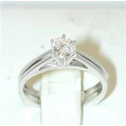 7711 14KW Gold Diamond Ring