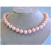 Image 1 : 7179 Shell Pearl Necklace with 14k Yellow Gold Clasp