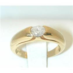 7211 BVLGARI 18K Gold Ring w/ Diamonds