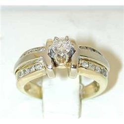 7064 14K Gold Diamond Ring