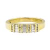 Image 2 : 0.70 ctw Diamond Ring - 18KT Yellow Gold