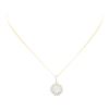 Image 2 : 1.16 ctw Diamond Pendant & Chain - 14 and 18KT White And Yellow Gold