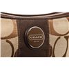 Image 7 : Coach Brown Monogram Canvas Leather Shoulder Bag