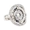 Image 1 : 0.50 ctw Diamond Ring - 14KT White Gold