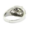 Image 3 : 0.26 ctw Diamond Wedding Ring - 14KT White Gold