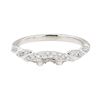 Image 2 : 0.16 ctw Diamond Ring - 14KT White Gold
