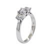 Image 4 : 0.45 ctw Diamond Ring - 14KT White Gold
