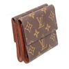 Image 1 : Louis Vuitton Brown Monogram Canvas Leather Elise Wallet